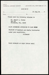 Memorandum, Roland Clement to Robert Canham, Pelicans at Washburn and Alafia Sanctuaries, July 14, 1970