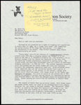 Letter, Richard T. Paul to Robin Prytherch, Alafia Bank Breeding Bird Populations, November 16, 1988 by Richard T. Paul