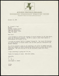 Correspondence, Chris Palmer to Rich Paul, 'Birdwatch' Program, April 17 and October 10, 1985