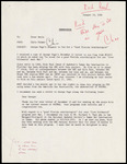 Memorandum, Chris Palmer to Peter Berle, George Page's Request, January 10, 1986