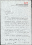 Letters, Robin Prytherch, Richard T. Paul, and John Dobson, Bernard King Visit, November 28, 1985