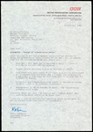 Letter, Robin Prytherch to Richard T. Paul, 'Birdwatch' Change of Transmission Dates, February 18, 1986