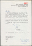 Letter, Dilys Breese to Jim Rodgers, Pelican Filming Trips, August 2, 1979
