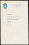 Correspondence, Hal Scott to Frank Dunstan, Spartina alterniflora Report, February 6, 1976