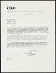 Correspondence, H. L. Culbreath to Jim Rodgers, Energy and Environment Symposium, September 11, 1979