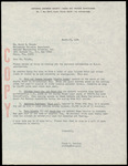 Correspondence, Frank Dunstan to David Voigts, National Audubon Society Sanctuaries Information, March 23, 1976