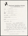 Correspondence, Rich Paul to John Koeck, Nina Griffith Washburn Sanctuary Data, May 30, 1990