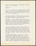 Report, Richard T. Paul, Tampa Bay Sanctuaries Activity, March 22, 1990