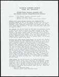 Summary, Tampa Bay Sanctuaries AWARE Project, September 1995