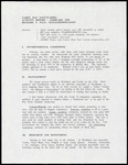 Report, Tampa Bay Sanctuaries Activity, February 1995