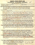 Audubon Florida Records, 1900-1970, Box 3 Folder 6 by Florida Audubon Society