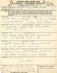 Audubon Florida Records, 1900-1970, Box 3 Folder 12 : Warden Reports - Glenn Chandler, Okeechobee-Kissimmee, 1949 by Florida Audubon Society