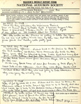 Audubon Florida Records, 1900-1970, Box 3 Folder 17 : Okeechobee Warden Report, 1962-1965 by Florida Audubon Society