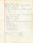 Audubon Florida Records, 1900-1970, Box 3 Folder 28 : Warden's Weekly Report - Vingt-et-un Islands, TX, 1937-1943