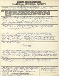 Audubon Florida Records, 1900-1970, Box 4 Folder 7 : South San Francisco Bay Sanctuary - Warden Reports by Florida Audubon Society
