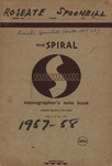 Audubon Florida Records, 1900-1970 : Roseate Spoonbill (Winter 1957-58) by Florida Audubon Society
