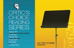 Critics Choice Reading Series