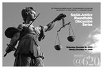 Postcard, Social Justice Roundtable Discussion Series, 2009 by Studio at 620, Eckerd College, Stetson University College, The University of South Florida, Tony Burnello, Elaine Gould, Timothy Kay, Ray Arsenault, Roberta Kemp Flowers, and Judith Scully