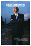 Postcard, Dick Gregory: The Celebrating Truth Tour, 2011 by Dick Gregory, Studio at 620, National Congress of Black Woman Inc., and The Higgins Alcohol and Addiction Research Program