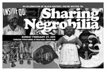 Postcard, Sharing Negrobilia, 2011 by Bob Devin Jones, Studio at 620, Bill Maxwell, and Unitarian Universalists of Clearwater