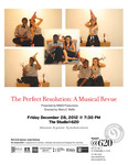 Program, The Perfect Resolution: A Musical Revue, 2012 by Studio at 620, Mass Productions, Mario E. Wolfe, and Yael Reich