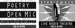 Poster, Poetry Open-Mic and Live Radio Theatre, 2023 by Studio at 620