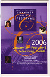 Program, The St. Petersburg Chamber Music Festival, 2006 by Martin Heber, Studio at 620, Quantum Winds, and Mark Sforzini