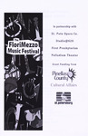 Program, The Florimezzo Music Festival, 2008 by St. Petersburg Opera Co., Studio at 620, and First Presbyterian Palladium Theater
