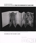 Program, Boxed and Bound, 2011 by Lisa Lippincott, Studio at 620, Hank Hine, Ed Ruscha, Joan Mitchell, W. H. Auden, Mark Twain, and Richard Tuttle