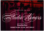 Program, The Studio Honors: Something Else Entirely, 2012