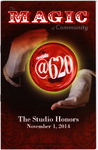 Program, The Studio Honors: Magic of Community, 2014