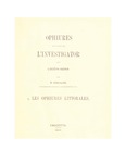 Ophiuroids Collected by the Investigator in the Indian Ocean. II. The Littoral Ophiuroids: A Translation of <em>Ophiures Recueillies par l’Investigator dans l’Océan Indien. II. Les Ophiures Littorales</em> by René Koehler and John M. Lawrence