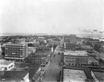 Aerial view of Tampa's Lafayette Street by Burgert Brothers