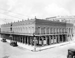 Cars Parked in Front of Ybor City's El Pasaje Restaurant by Burgert Brothers