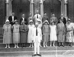 Choir of the Palm Avenue Baptist Church, June 1926 by Burgert Brothers