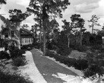Clubhouse and Garden at the Temple Terrace Country Club, September 23, 1926