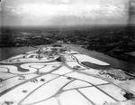 Aerial View of Partially-developed Areas on Davis Islands, Looking North Towards Downtown Tampa, June 12, 1927