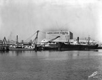 Cargo Ship Neches at the Tampa Union Terminal by Burgert Brothers
