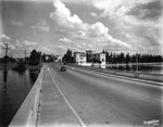 Car Driving Across the Davis Islands Bridge, may 1937