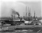 Cargo Ship "Sucubaco" and Other Ships at Estuary of Garrison Channel in Tampa, January 23, 1926 by Burgert Brothers