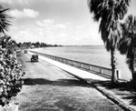 Bayshore Boulevard Seawall and Hillsborough Bay As Seen from Ballast Point by Burgert Brothers
