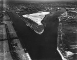 Aerial View of Seddon Island, Seddon Channel, Sparkman Channel, and Ybor Channel by Burgert Brothers