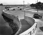 Bayshore Boulevard with Balustraded Sidewalk from the Platt Street Bridge, April 20, 1939 by Burgert Brothers