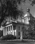 Capitol Building, Front and Side Facade with Columned Porch and Dome, in Tallahassee, April 25, 1939
