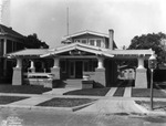 External view of Max C. Gil's Tampa home on Delaware Streeet by Burgert Brothers