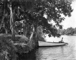 Milton H. Mabry and H. Lee Moffitt Talking on the Banks of the Manatee River