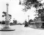 Looking East on Grand Central Avenue from Memorial Highway Monument at the Intersection of Howard Avenue, August 12, 1925