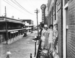Four Women Dressed for La Verbena Del Tabaco Festival, October 22, 1928
