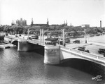 Lafayette Street Bridge and View Northwest of the River, Toward the Tampa Bay Hotel and Plant Park, April 5, 1935 by Burgert Brothers