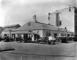 Hudson Essex Super Six Motor Cars at the intersection of Hudson and Marion Streets by Burgert Brothers